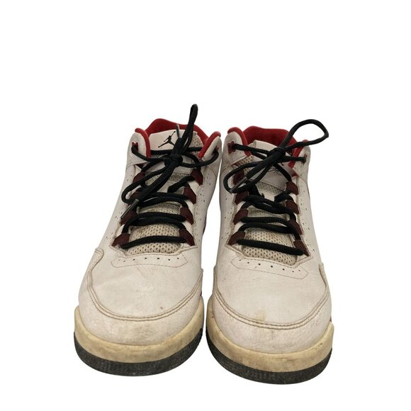 Air Jordan Flight 705160 youth size  6Y white red Basketball sneakers Shoes - Picture 2 of 8